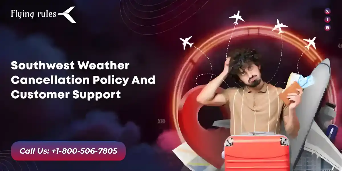 Southwest Weather Cancellation Policy And Customer Support
